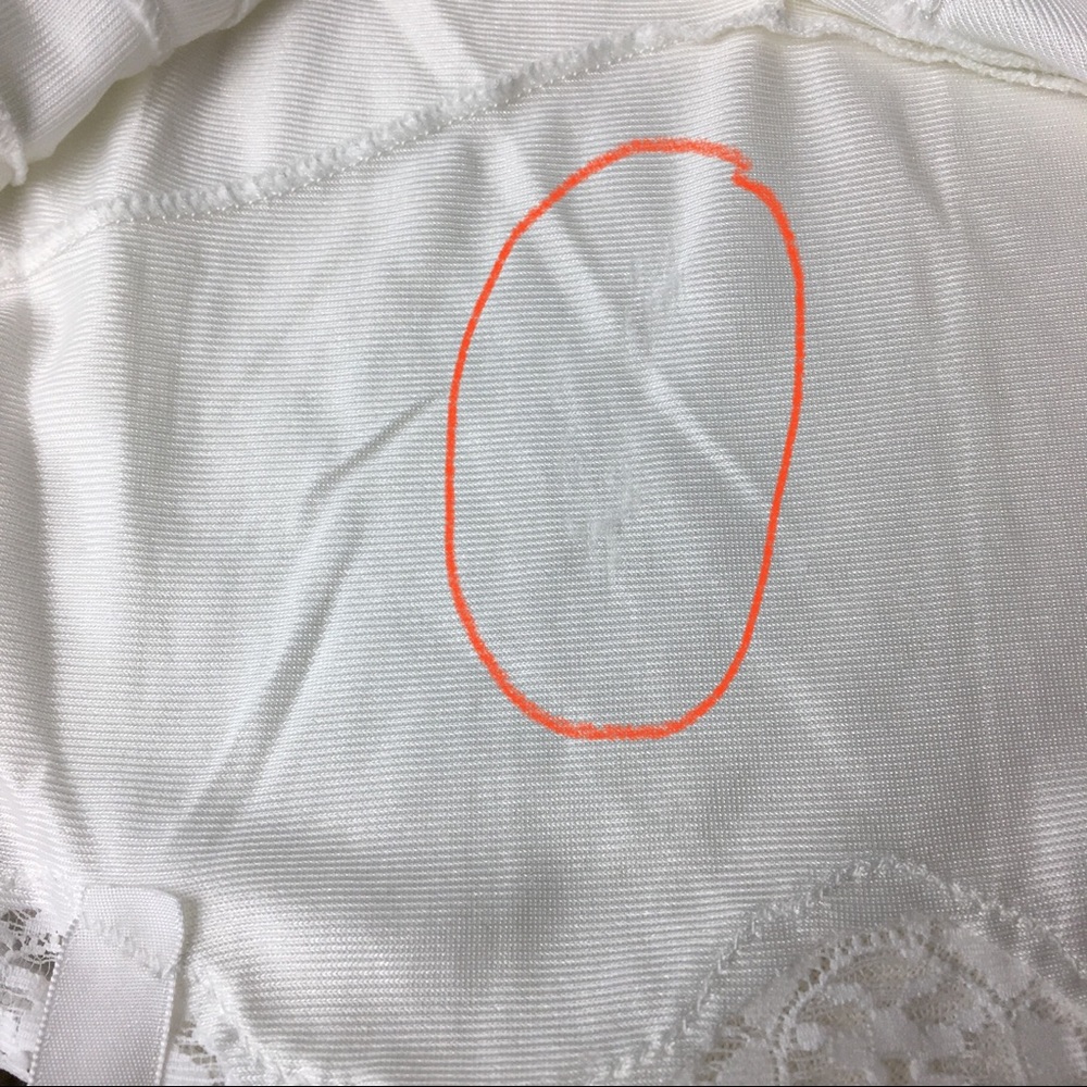 Vintage White Full Slip dress FRENCH MAID - Picture 11 of 16